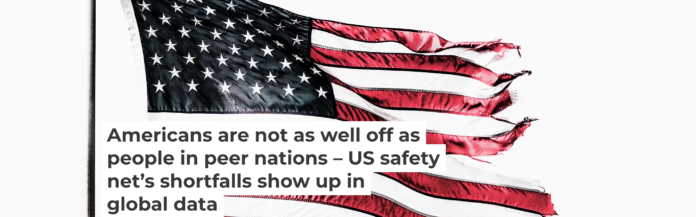 The U.S. is falling short of what its national wealth makes possible for its people. Eric Raptosh Photography/Tetra images via GettyImages